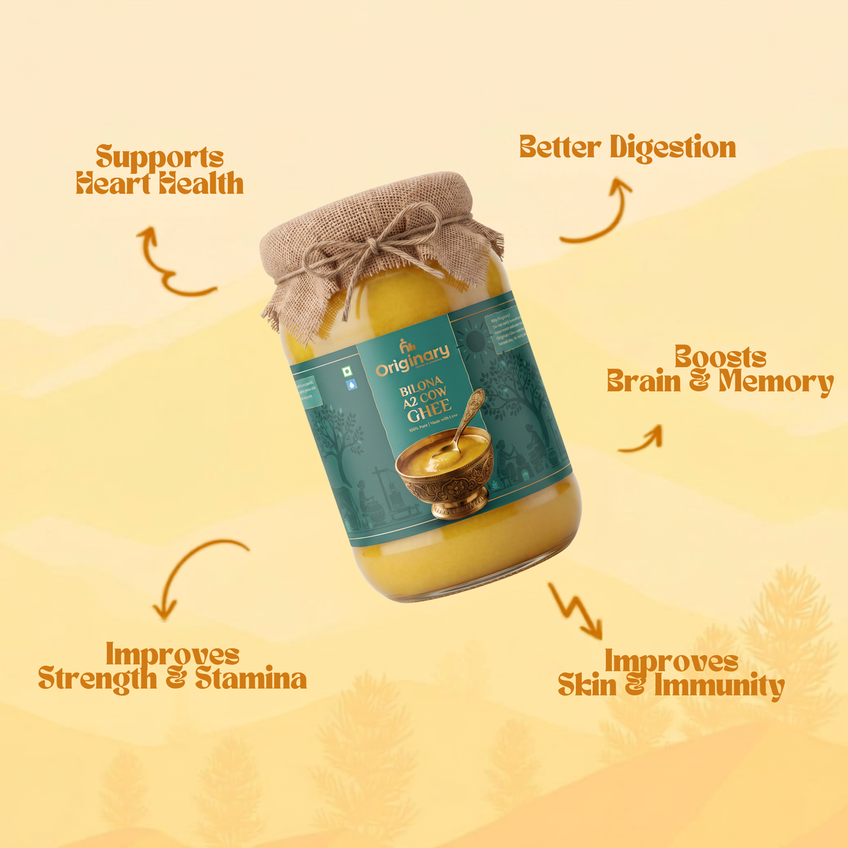 A2 Bilona Ghee - Originary