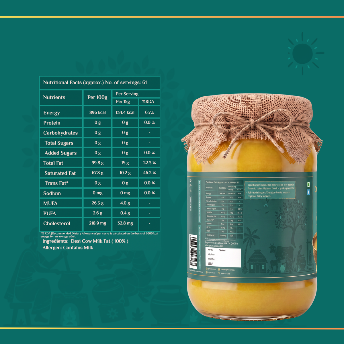 A2 Bilona Ghee - Originary
