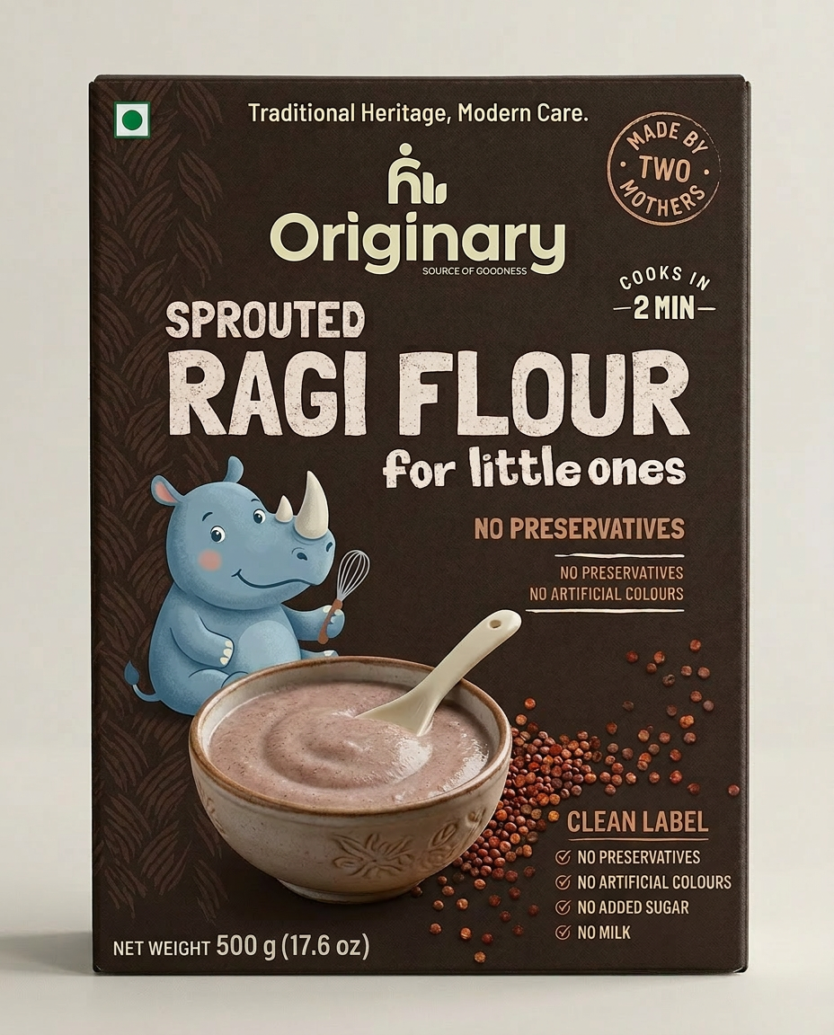 Sprouted Ragi Flour